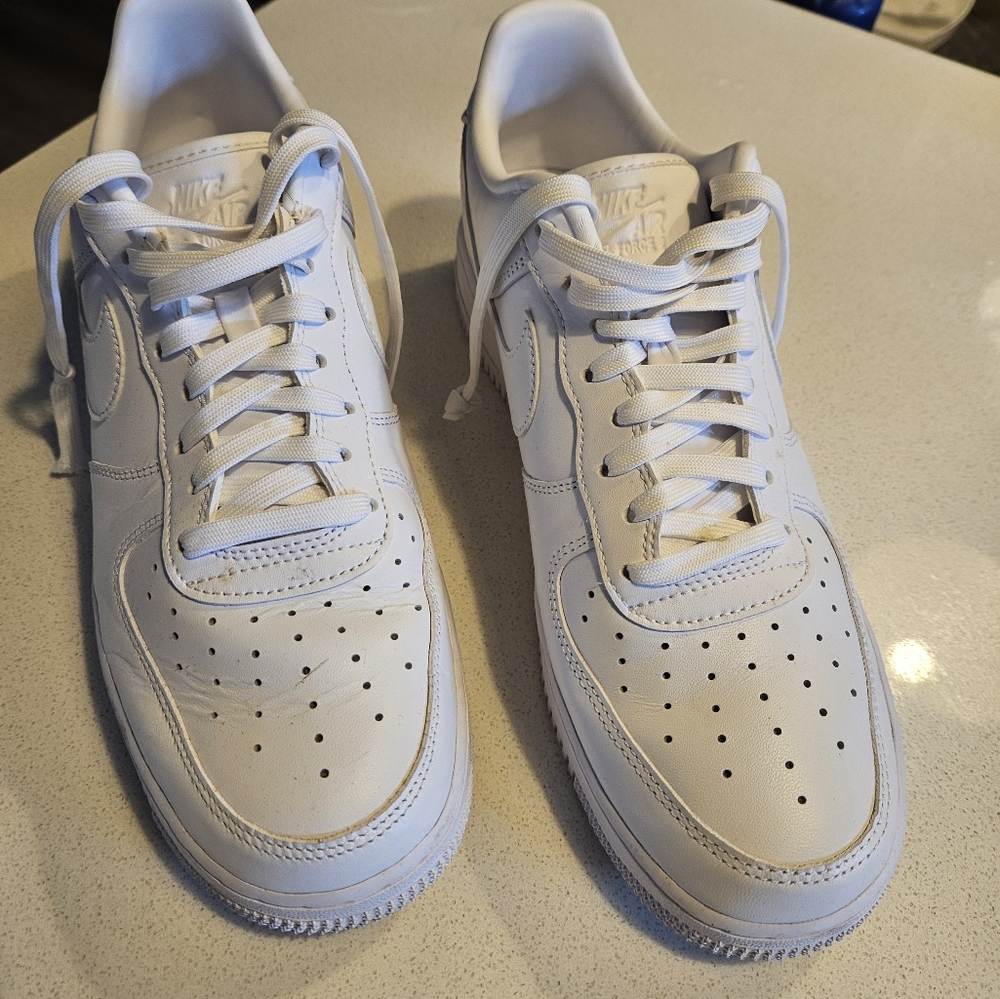 Nike air force one high Men's White Athletic Sneakers